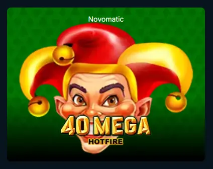 40 Mega Hotfire Slot Bull Casino