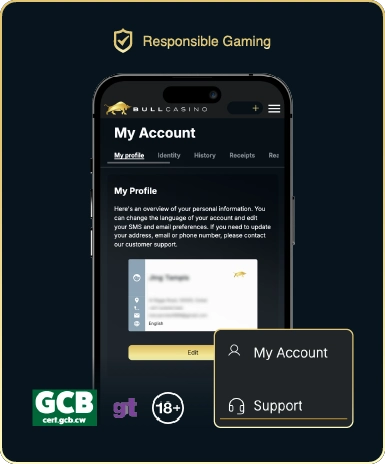 Bull Casino ansvarsfullt spelande