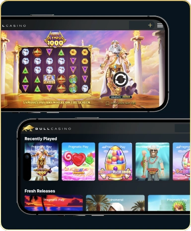 Bull Casino i mobilen